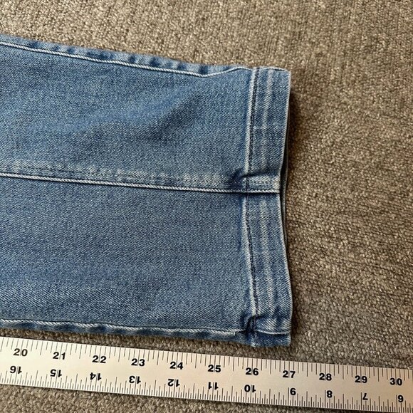 MOTHER Denim Rambler Cargo Ankle Riding the Cliffside Blue Jeans Women's Size 28 - Picture 3 of 8